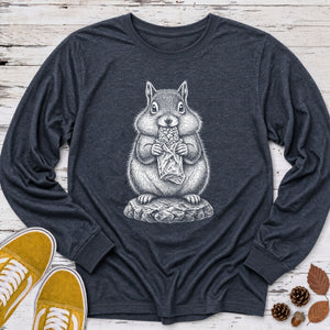 Squirrel Snacks Long Sleeve Tee