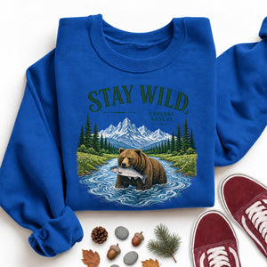 Stay Wild Bear Sweatshirt
