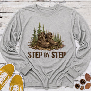 Step by Step Long Sleeve Tee