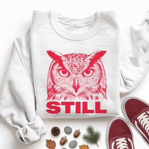 Still Owl Sweatshirt