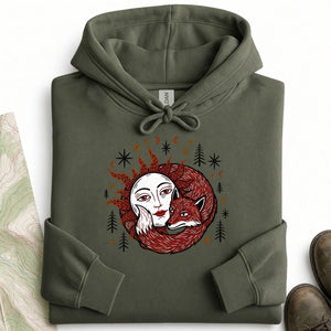 Sun and Fox Hoodie