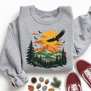 Sunset Ridges Eagle Sweatshirt