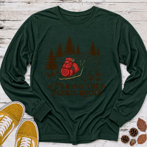 Taking the Scenic Route Long Sleeve Tee