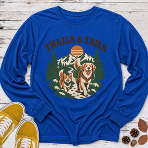 Trails and Tails Long Sleeve Tee
