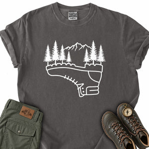 Treeline Boot Reflection T-Shirt