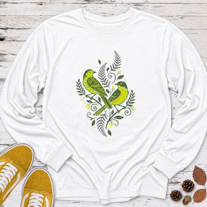 Two Birds Long Sleeve Tee