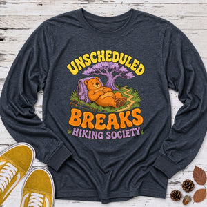 Unscheduled Breaks Long Sleeve Tee