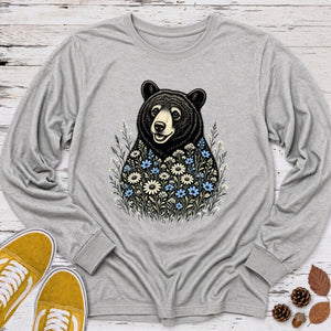 Wildflower Bear Long Sleeve Tee