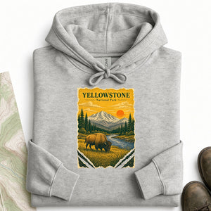 Yellowstone Bison Hoodie
