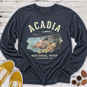 Acadia National Park Long Sleeve Tee