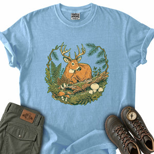 Resting Buck Face T-Shirt