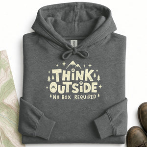 Think Outside No Box Hoodie