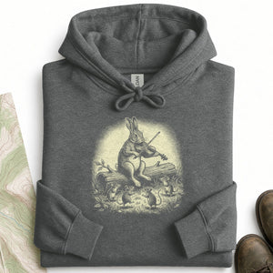 Rabbit Fiddler Field Mice Dance Hoodie