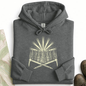 Sunburst Pines Ice Axes Hoodie