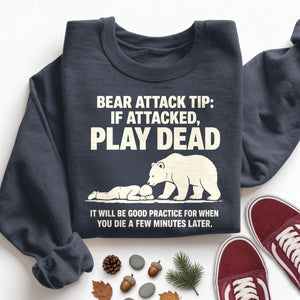Bear Attack Tip Sweatshirt