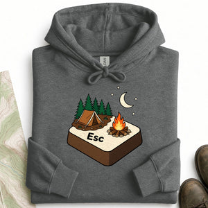 Escape Button Hoodie