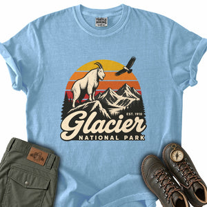 Glacier Goat Stripes T-Shirt