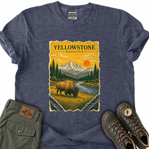 Yellowstone Bison T-Shirt