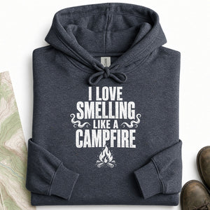 Smelling Like a Campfire Hoodie
