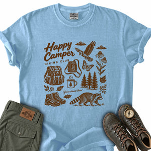 Happy Camper Hiking Club T-Shirt
