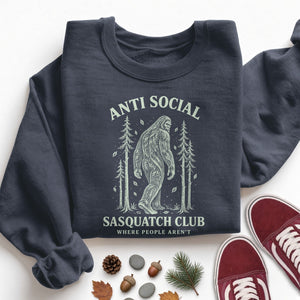 Anti Social Sasquatch Club Sweatshirt