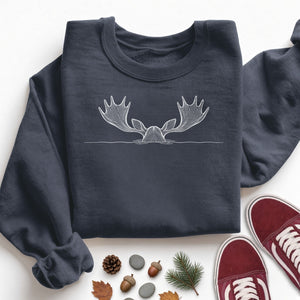 Moose Antlers Sweatshirt