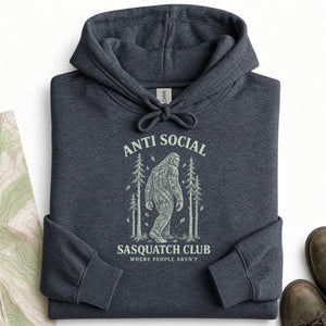 Anti Social Sasquatch Club Hoodie