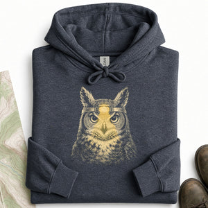 Night Hike Owl Hoodie