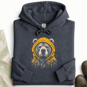 Rain Hood Bear Hoodie