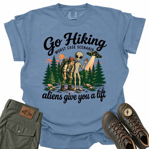 Aliens Give You a Lift Comfort Colors T-Shirt