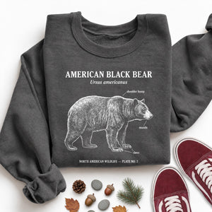 American Black Bear Field Guide Sweatshirt