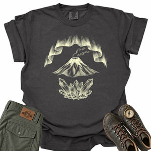 Aurora Volcano Crystal Comfort Colors T-Shirt