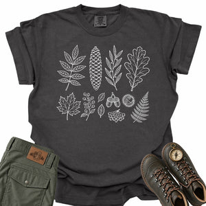Autumn Leaf Study Comfort Colors T-Shirt