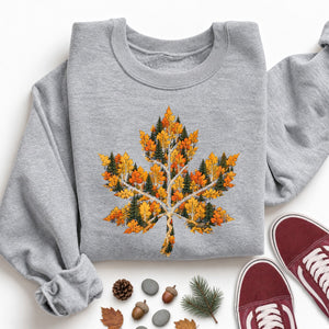 Autumn Maple Leaf Sweatshirt