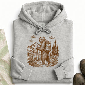 Backpacking Bear Hoodie