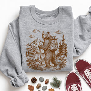 Backpacking Bear Sweatshirt