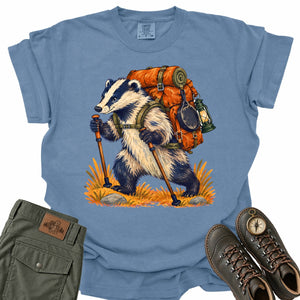 Badger Backpacker Comfort Colors T-Shirt