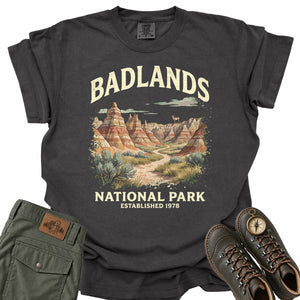 Badlands National Park Comfort Colors T-Shirt