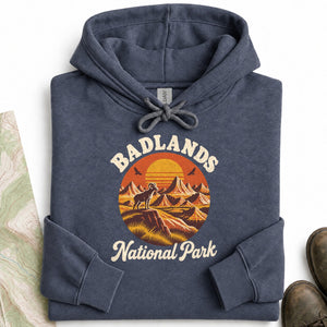 Badlands Sunset Circle Hoodie