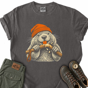 Beanie Beaver T-Shirt