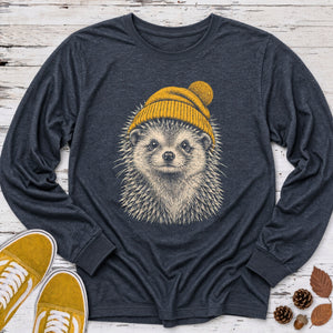Beanie Hedgehog Long Sleeve Tee