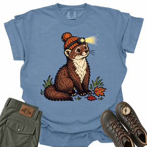 Beanie Pine Marten Comfort Colors T-Shirt