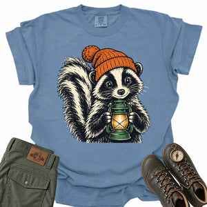 Beanie Skunk Comfort Colors T-Shirt