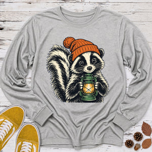 Beanie Skunk Long Sleeve Tee