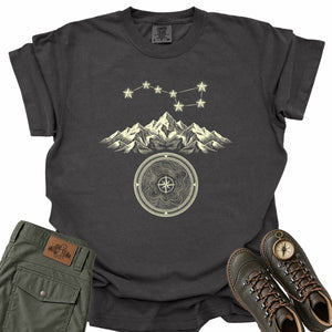Big Dipper Ridge Topo Comfort Colors T-Shirt