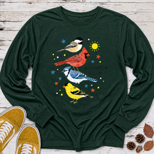 Birdwatch Club Long Sleeve Tee