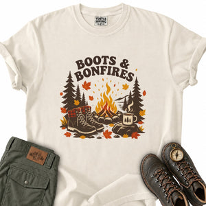 Boots and Bonfires T-Shirt