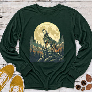 Coyote Moonlight Serenade Long Sleeve Tee