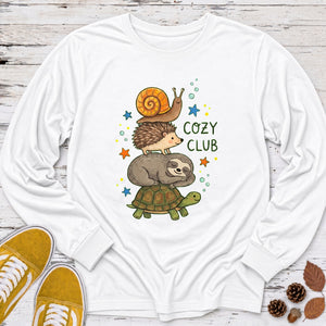 Cozy Club Long Sleeve Tee