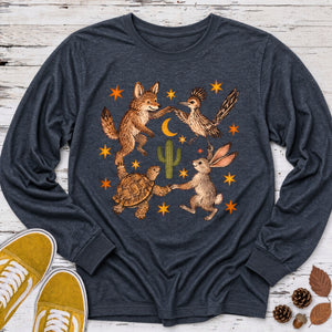 Desert Trail Circle Long Sleeve Tee